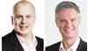 Kaj Ignatjew, Business Unit Director i Stella Safety Phone, og Stefan Albertsson, CEO i AddSecure, har underskrevet en aftale.